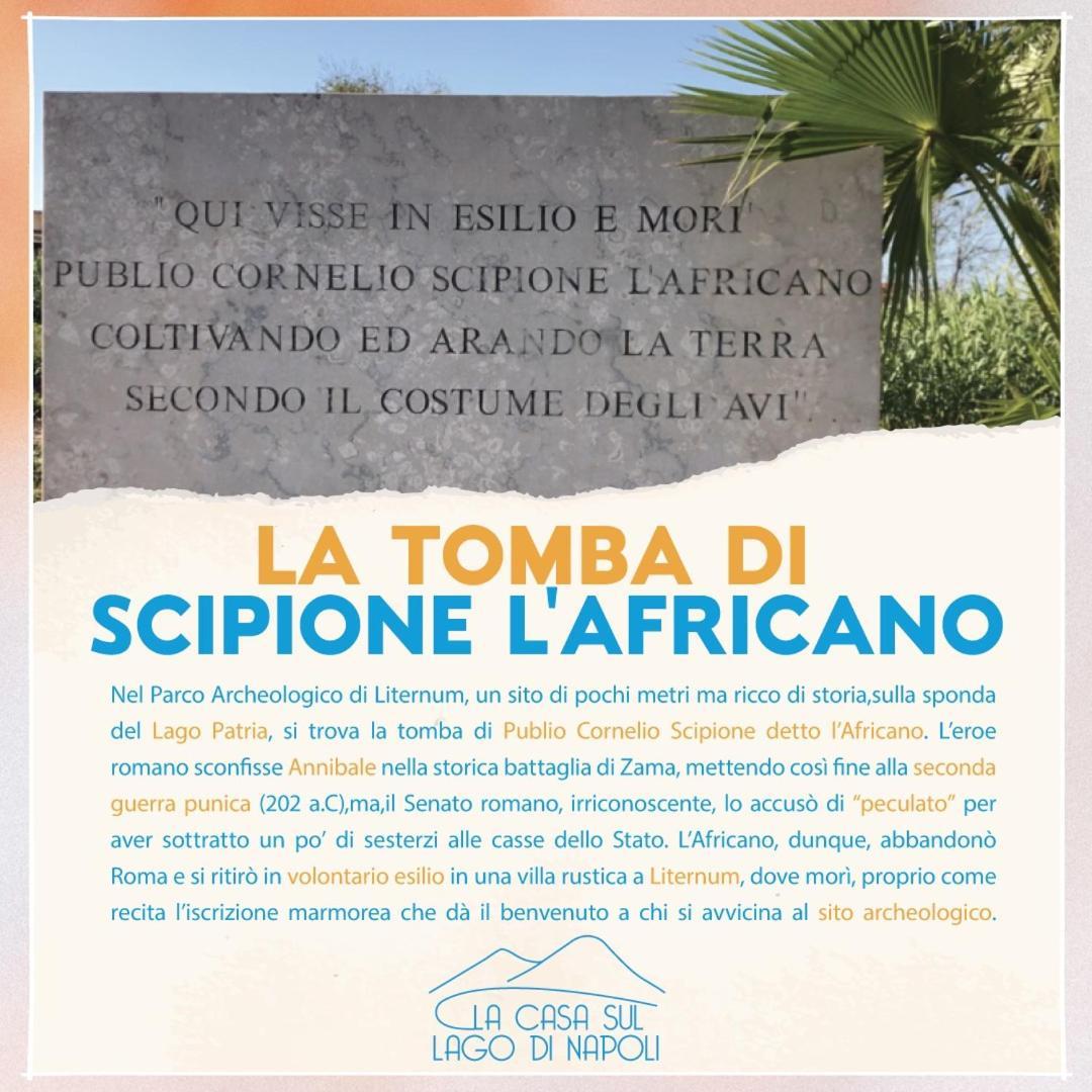 La Casa Sul Lago Di Napoli Lago Patria Esterno foto